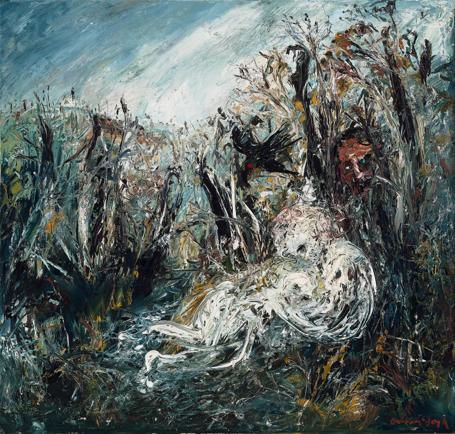 37 · ARTHUR BOYD, THE PRODIGAL SON AND A WATERFALL, 1967