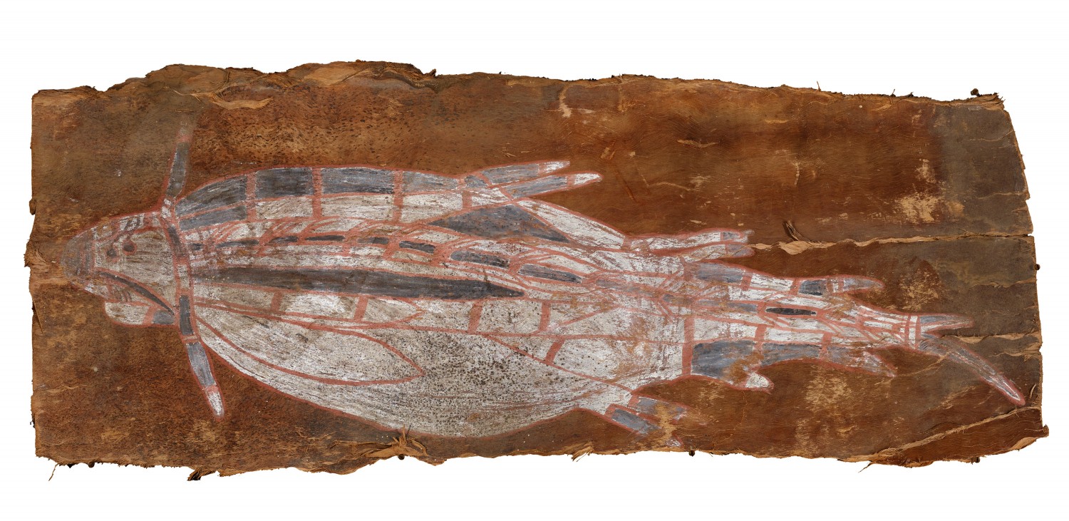 10 · ARTIST'S NAME NOT RECORDED (WEST ARNHEM LAND), UNTITLED (BARRAMUNDI)