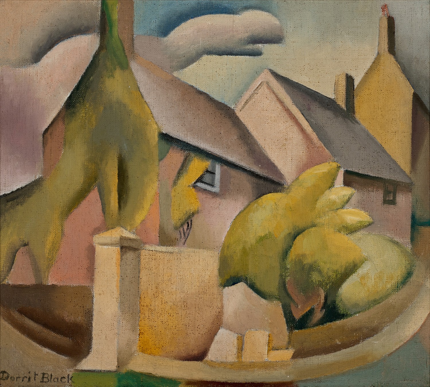 1 · Dorrit Black, Dorset cottages, 1935