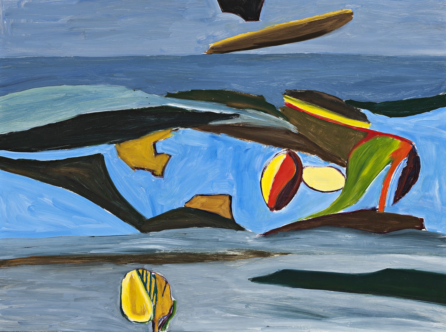 25 · KEN WHISSON, RETURN AGAIN THE BRITTLE WINTER, 1971