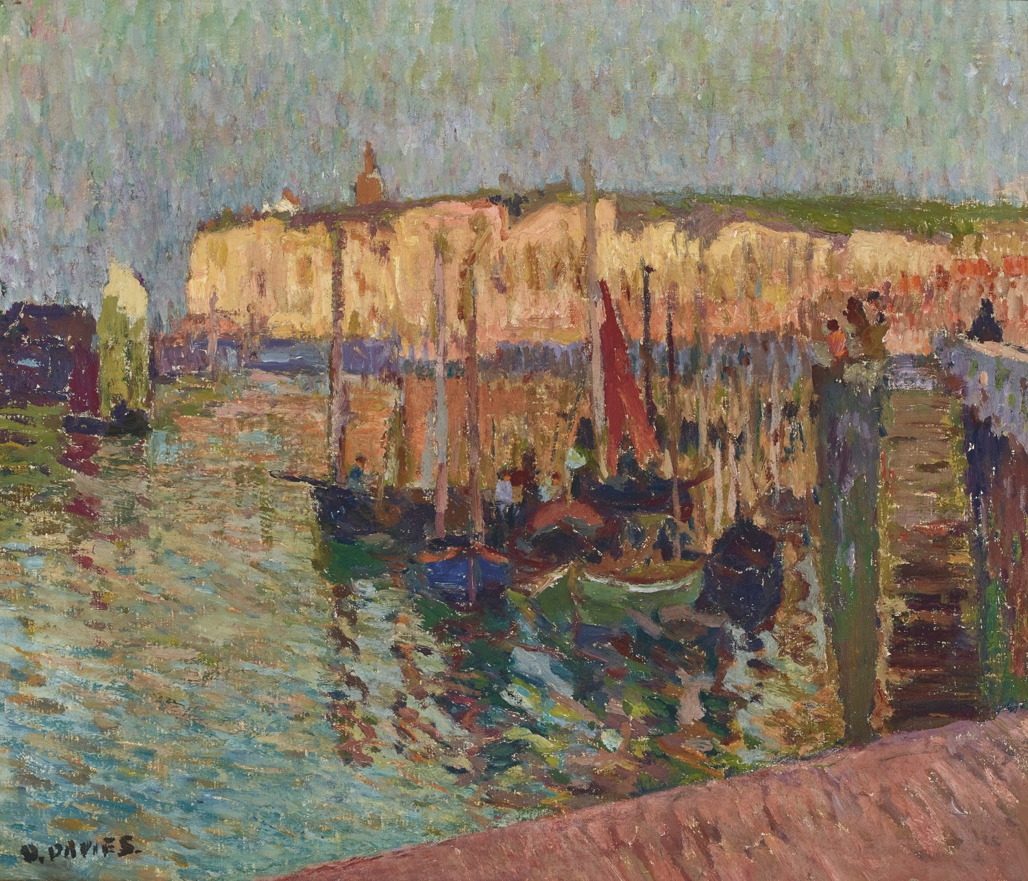 39 · DAVID DAVIES, DIEPPE HARBOUR