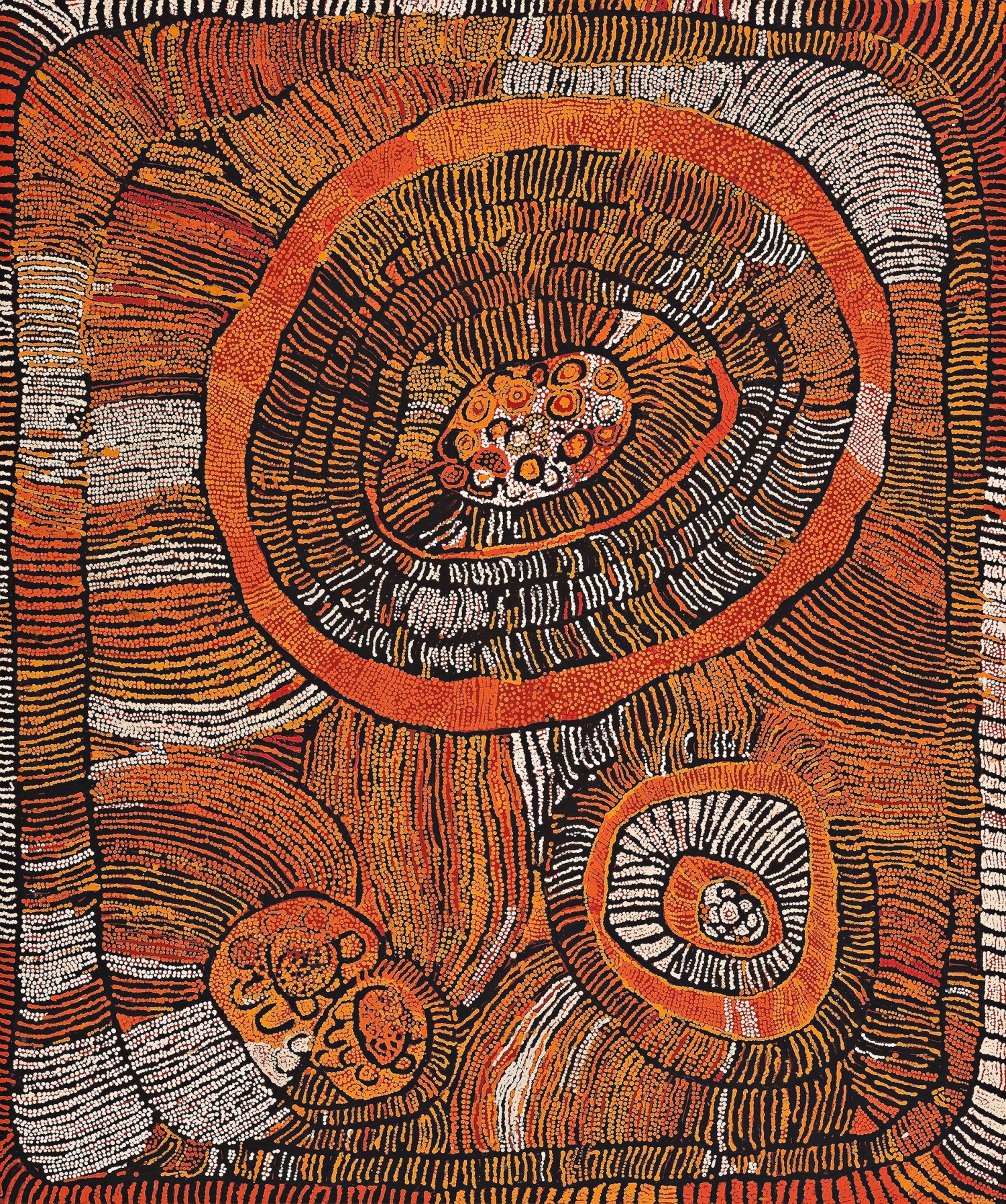 52 · NAATA NUNGURRAYI, THE SOAKAGE WATER SITE OF UNKUNYA, WEST OF THE POLLACK HILLS IN WESTERN AUSTRALIA, 2005