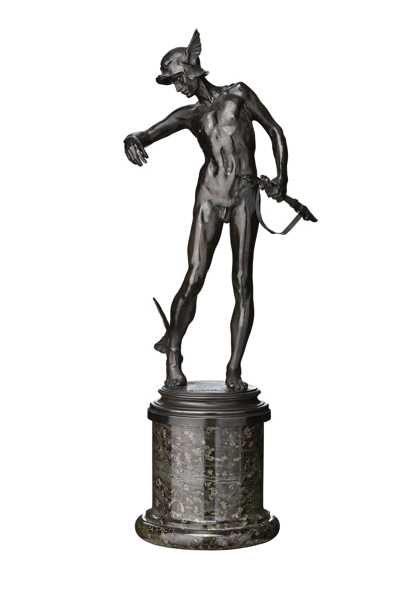 33 · SIR ALFRED GILBERT, PERSEUS ARMING, 1882