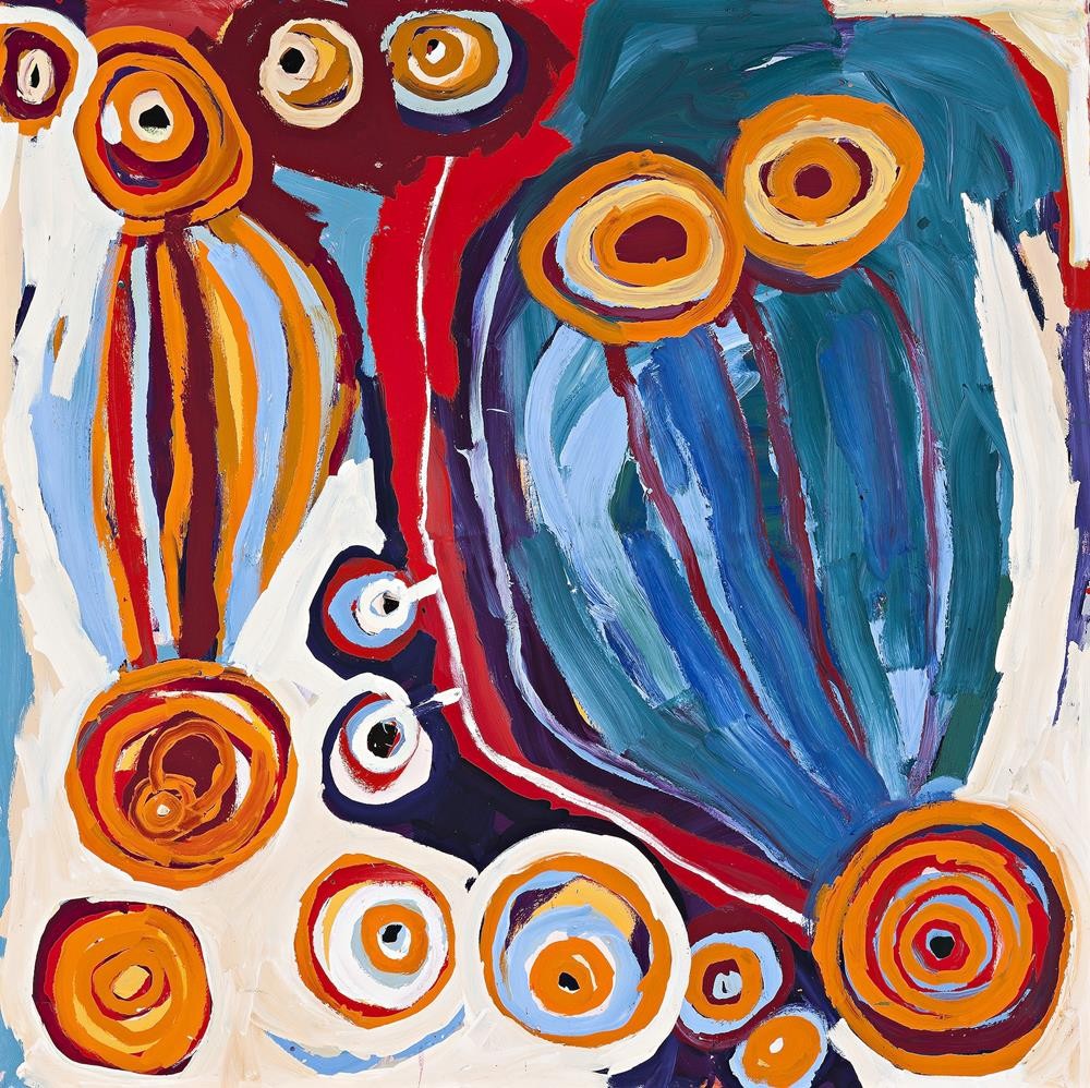 120 · BARBARA MBITJANA MOORE, NGAYUKU NGURA (MY COUNTRY), 2014